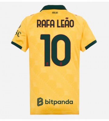 AC Milan Rafael Leao #10 Replika Tredjetrøje Dame 2025-26 Kortærmet